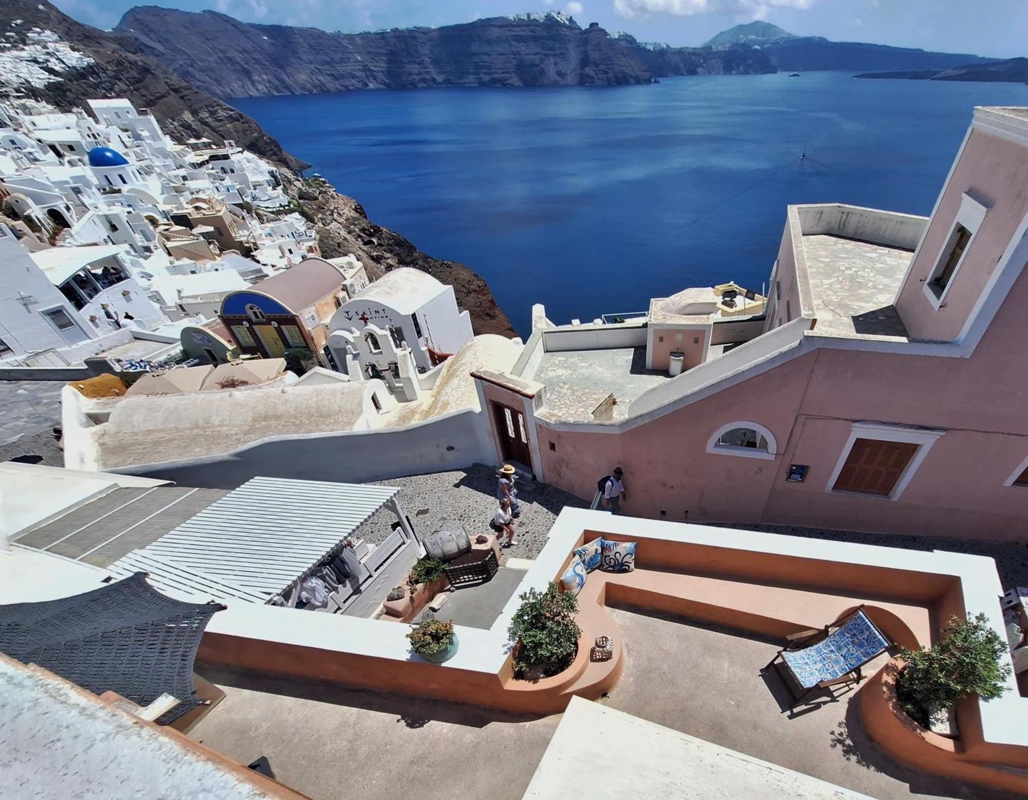 Villa Oasis Oia With Caldera View Zewnętrze zdjęcie