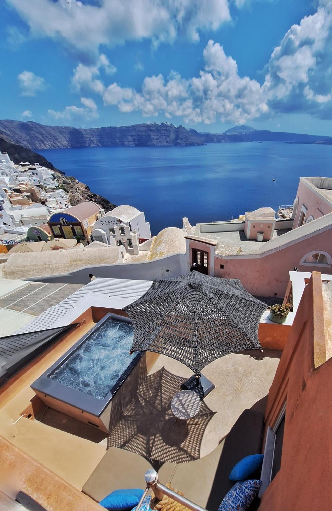 Villa Oasis Oia With Caldera View Zewnętrze zdjęcie